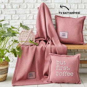 Karaca Home Softy Comfort Tv Kırmızı Battaniyesi
