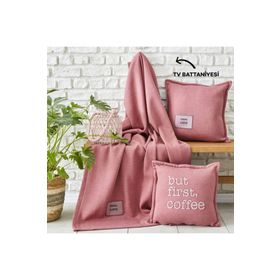 Karaca Home Softy Comfort Tv Kırmızı Battaniyesi