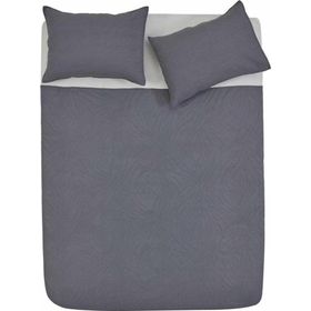 Karaca Home Sonnia Antrasit Çift Kişilik Yatak Örtüsü Seti
