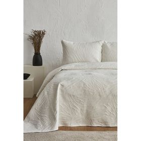 Karaca Home Sonnia Çift Kişilik Ekru Yatak Örtüsü Seti