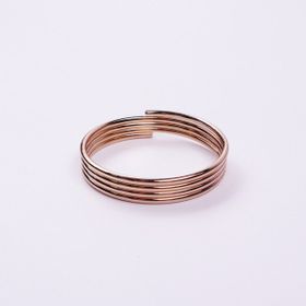 Karaca Home Strip 12'li Rose Gold Peçete Yüzüğü