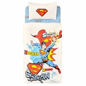 Karaca Home Superman Blue Power Tek Kişilik Pike Takımı