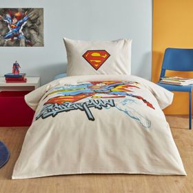 Karaca Home Superman Blue Power Tek Kişilik Pike Takımı