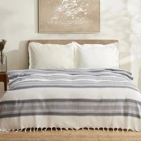 Karaca Home Sword Mavi Çift Kişilik Peştamal Pike