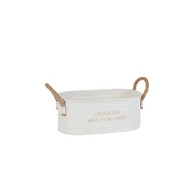Karaca Home Sylvia Beyaz 28 cm Organizer
