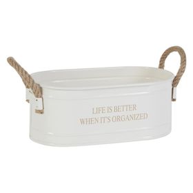 Karaca Home Sylvia Beyaz 28 cm Organizer