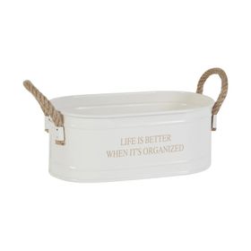 Karaca Home Sylvia Beyaz 28 cm Organizer