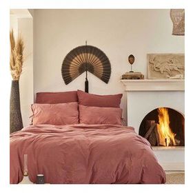 Karaca Home Terracotta 4 Element Ateş %100 Pamuk Tek Kişilik Nevresim Takımı