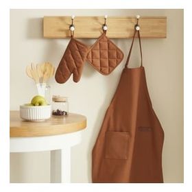 Karaca Home Terracotta Lisa Gabardin Mutfak Önlüğü