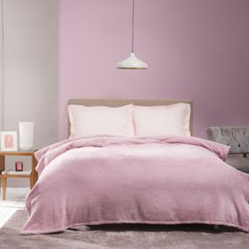 Karaca Home Theoline Gül Kurusu Çift Kişilik Battaniye