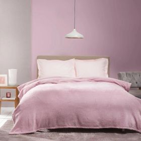 Karaca Home Theoline Gül Kurusu Çift Kişilik Battaniye
