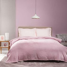 Karaca Home Theoline Gül Kurusu Çift Kişilik Battaniye