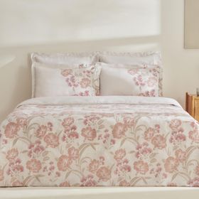 Karaca Home Tinas %100 Pamuk Yavruağzı Çift Kişilik Nevresim Takımı