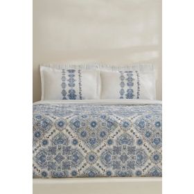 Karaca Home Tion %100 Pamuk Çift Kişlik Kapitoneli Nevresim Takımı
