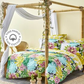 Karaca Home Tropic Yeşil Çift Kişilik Nevresim Takımı