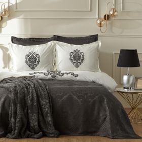 Karaca Home Tuğba Antrasit 8 Parça Private Çeyiz Seti