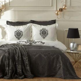Karaca Home Tuğba Antrasit 8 Parça Private Çeyiz Seti