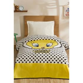 Karaca Home Tweety Sarı Tek Kişilik Battaniye