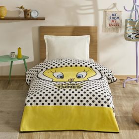 Karaca Home Tweety Sarı Tek Kişilik Battaniye