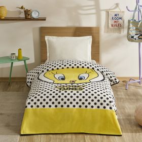 Karaca Home Tweety Sarı Tek Kişilik Battaniye
