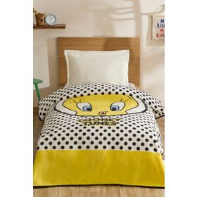 Karaca Home Tweety Sarı Tek Kişilik Battaniye