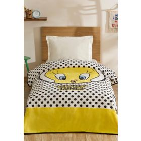 Karaca Home Tweety Sarı Tek Kişilik Battaniye