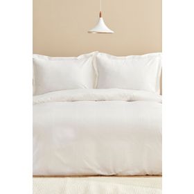 Karaca Home Uniq Terracota %100 Pamuk Çift Kişilik Saten Nevresim Takımı