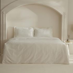 Karaca Home Venessa Beyaz Çift Kişilik Nevresim Takımı