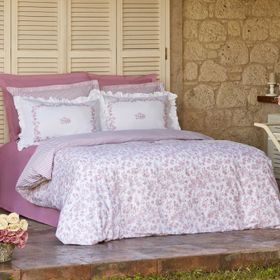 Karaca Home Versay Percale Pembe Tek Kişilik Nevresim Takımı