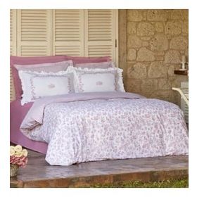 Karaca Home Versay Percale Pembe Tek Kişilik Nevresim Takımı