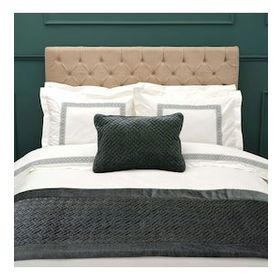 Karaca Home White Col Bruce Petrol Yatak Runner Set