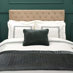 Karaca Home White Col Bruce Petrol Yatak Runner Set