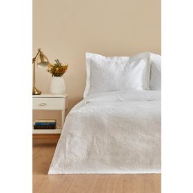 Karaca Home White Coll Verda Çift Kişilik Yatak Örtüsü
