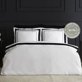 Karaca Home White Collection Charlotte Beyaz Çift Kişilik Nevresim Takımı