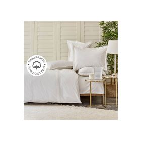 Karaca Home White Collection Pamuk Nimes Çift Kişilik Nevresim Takımı