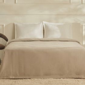Karaca Home White Colletion Vian Taş Çİft Kişilik Bambu Pike