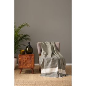 Karaca Home Wilma 130x170 cm Haki Throw Battaniye