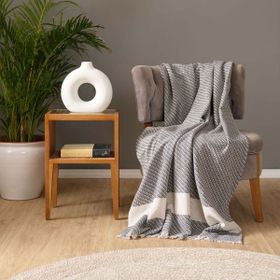Karaca Home Wilma Throw Antrasit 130x170 cm Battaniye