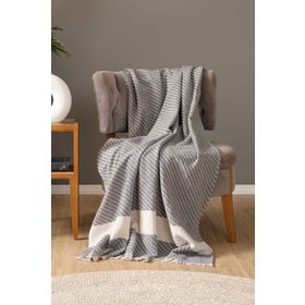 Karaca Home Wilma Throw Antrasit 130x170 cm Battaniye
