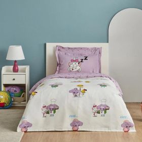 Karaca Home X Kral Şakir Yemek Savaşı Tek Kişilik Pike