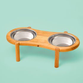 Karaca Home X Pati Carlos 2'li Kedi ve Köpek Mama Kabı