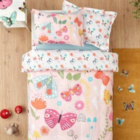 Karaca Home Young Butterfly Tek Kişilik Nevresim Takımı