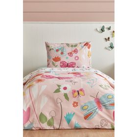 Karaca Home Young Butterfly Tek Kişilik Nevresim Takımı