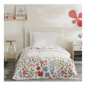 Karaca Home Young Flores Tek Kişilik Battaniye