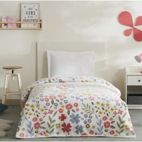 Karaca Home Young Flores Tek Kişilik Battaniye