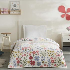 Karaca Home Young Flores Tek Kişilik Battaniye