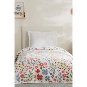 Karaca Home Young Flores Tek Kişilik Battaniye