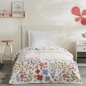 Karaca Home Young Flores Tek Kişilik Battaniye
