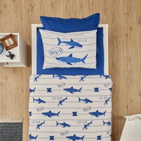 Karaca Home Young Shark Tek Kişilik Blue Pike Takımı