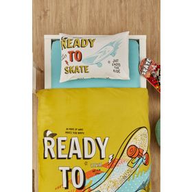 Karaca Home Young Skateboard %100 Pamuk Fitted Tek Kişilik Nevresim Takımı